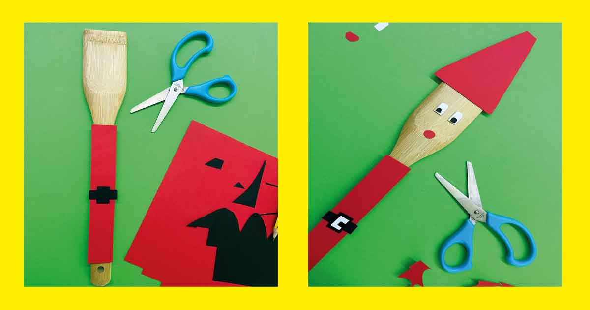 Laboratório de Natal FJ: o Papai Noel de madeira