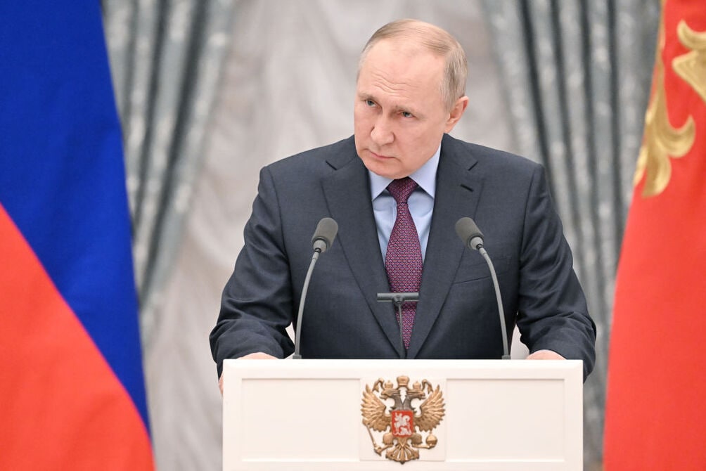 Guerra Rússia Ucrânia - Putin