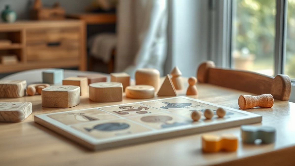 Jogos de tabuleiro para crianças pequenas Peças grandes de madeira e tabuleiro simples para crianças pequenas