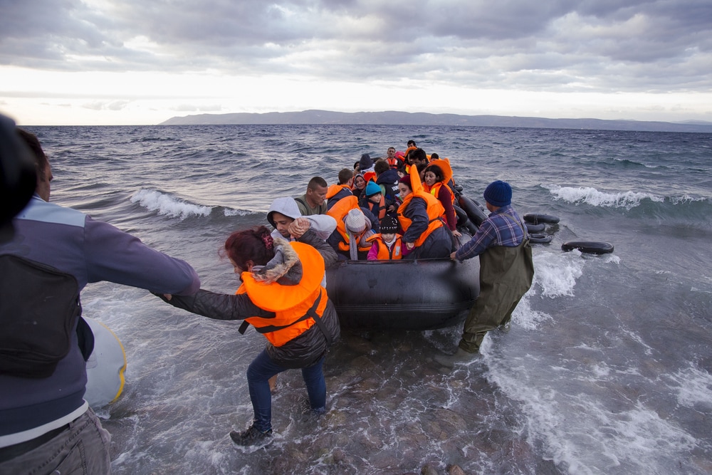 migrantes de barco